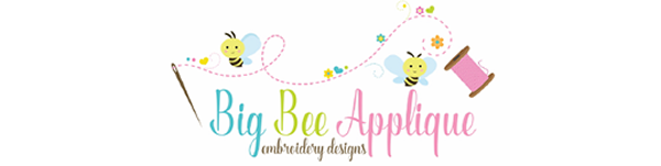 Big Bee Applique with Melissa