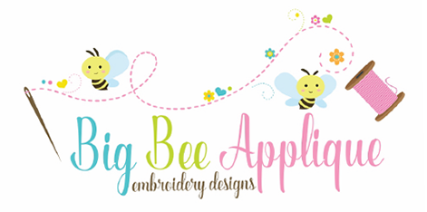 Big Bee Applique